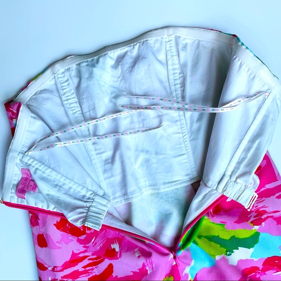 Lilly Pulitzer Rare Hotty Pink First Impression Size 2 Keetan Dress - Picture 8 of 13